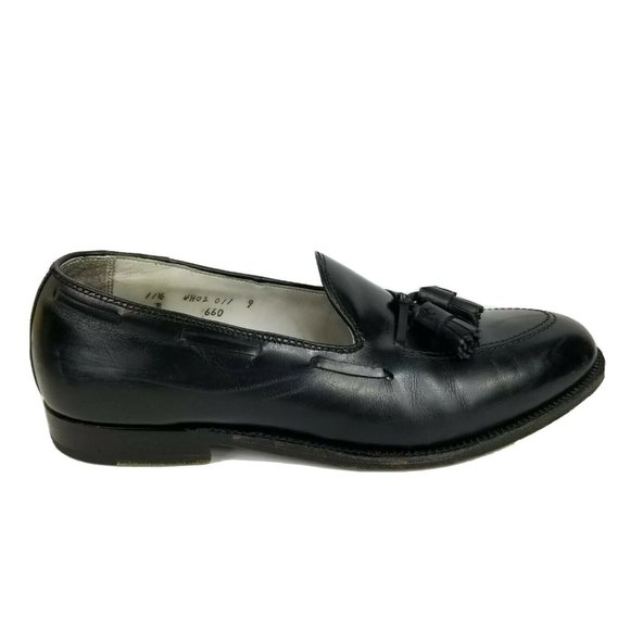 Alden Other - Alden leather tassel loafers mens 11.5 B/D Black